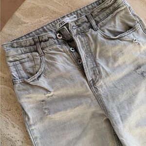 Zara Light Gray Jeans